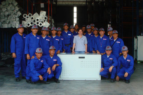 Crosstech team in Malaysia 