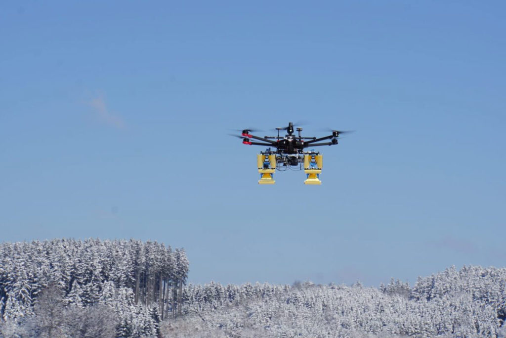 Prototype-of-a-drone-that-can-be-used-to-support-technical-surveys-in-locating-explosive-devices-(Switzerland,-2020) Prototype-of-a-drone-that-can-be-used-to-support-technical-surveys-in-locating-explosive-devices-(Switzerland,-2020)