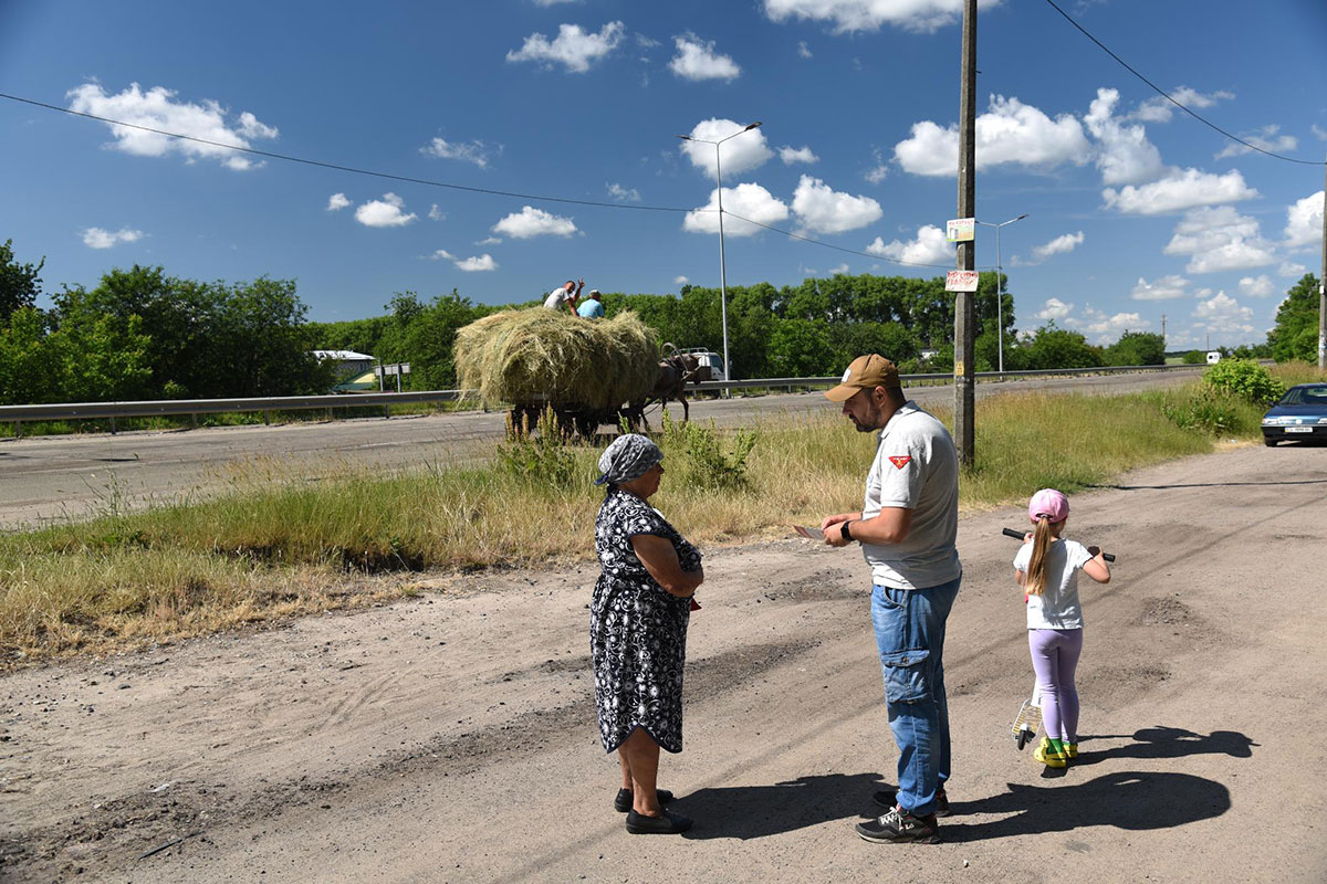 Our teams have been reinforced and are now deployed in the province of Chernihiv