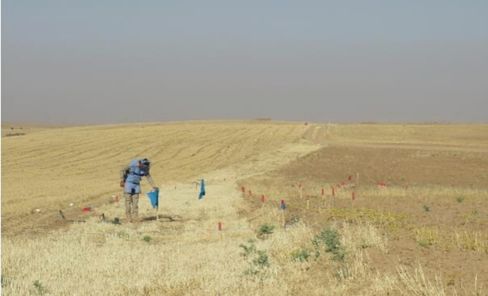 Demining operations in Iraq-FSD