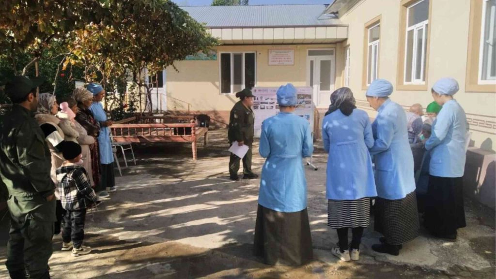 EORE session at the hospital (Tajikistan 2025)