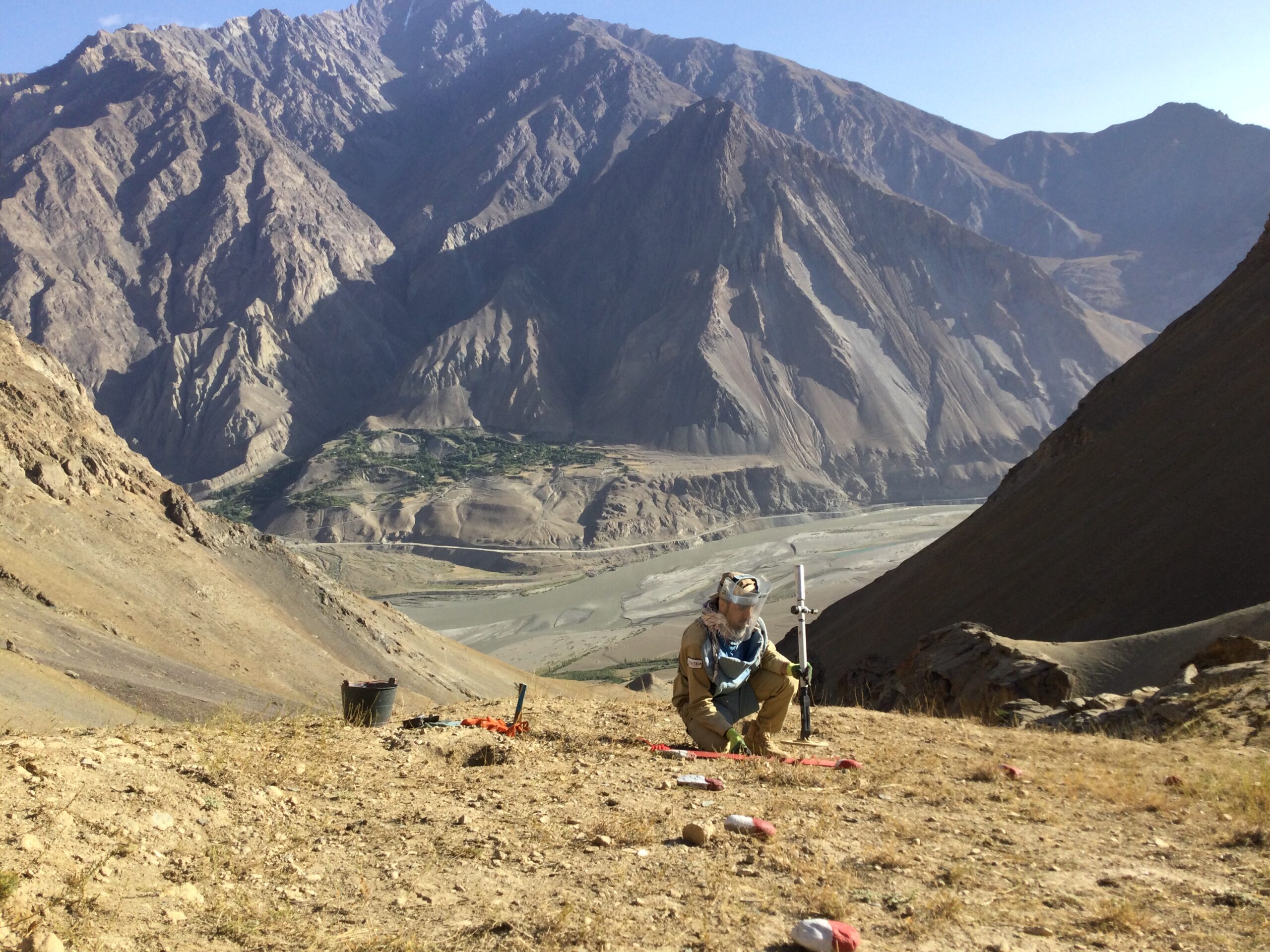 FSD-Afghanistan-Deminer in the field (August 2023)