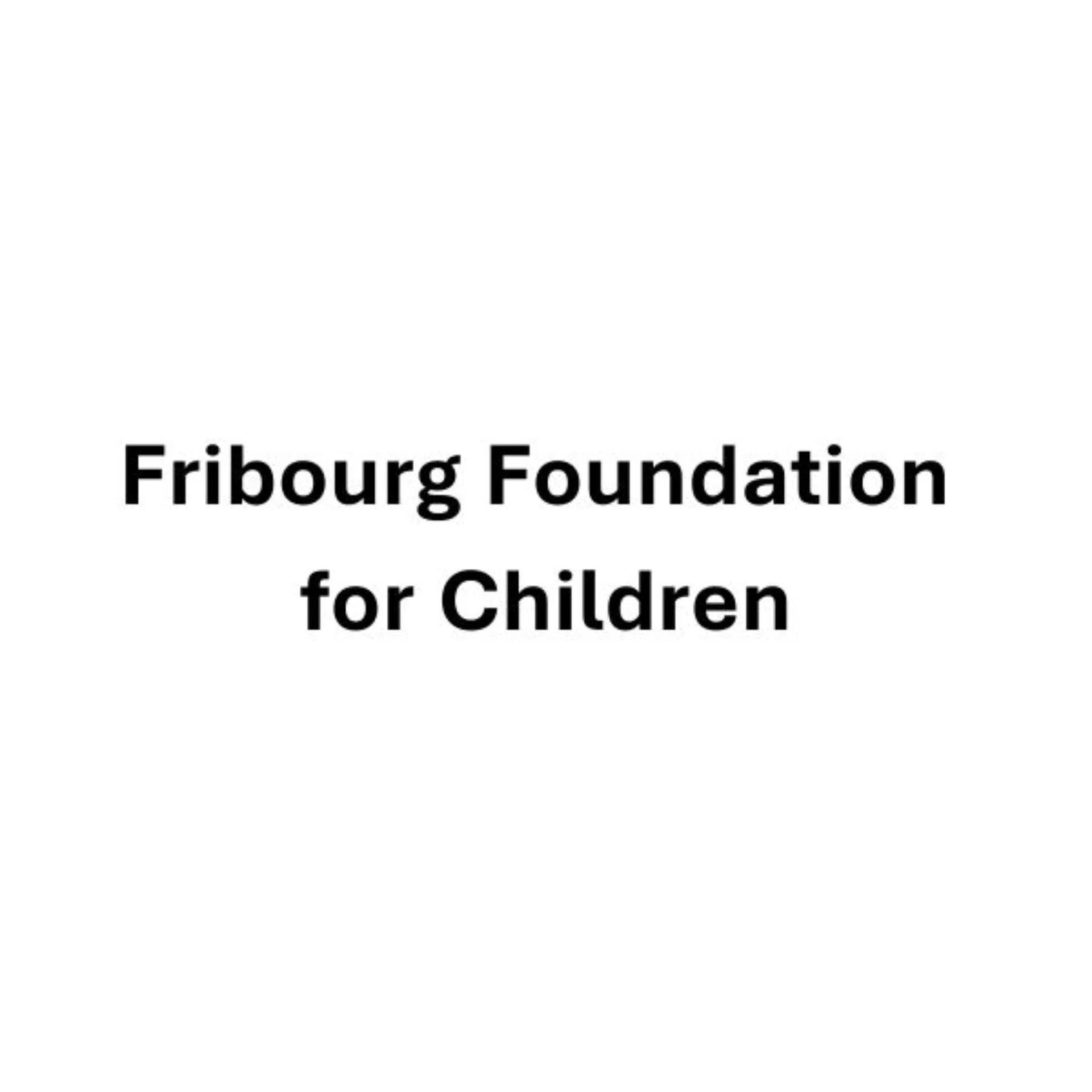 Logo Fribourg Foundation for Children