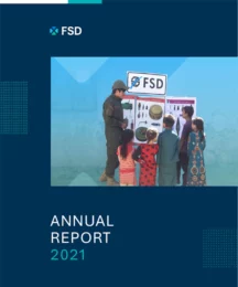 Couverture du Rapport Annuel 2021 - EN